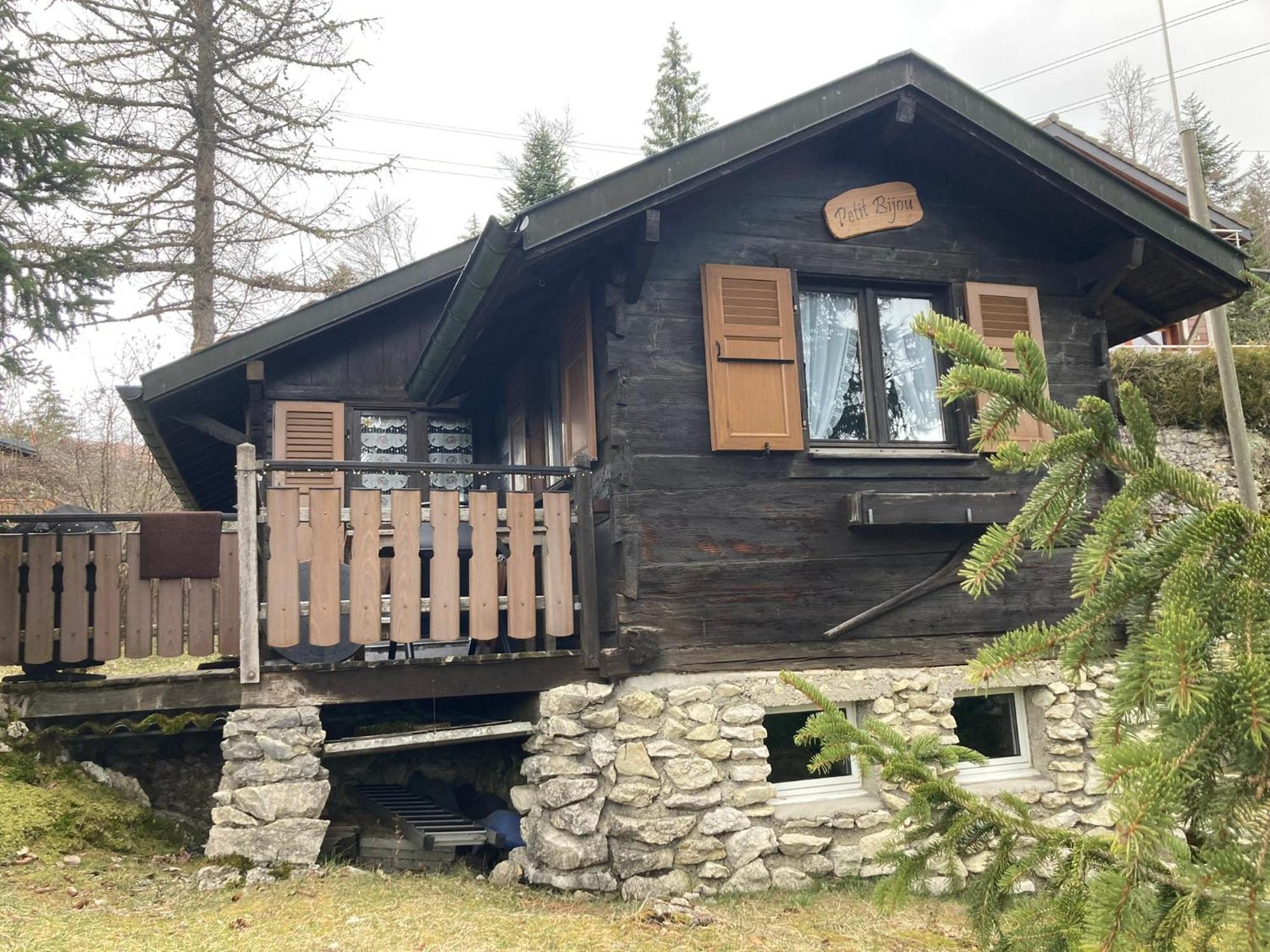 Entire Cozy Chalet In St-Cergue - 30 Min From Geneva سان-سيرغيه المظهر الخارجي الصورة
